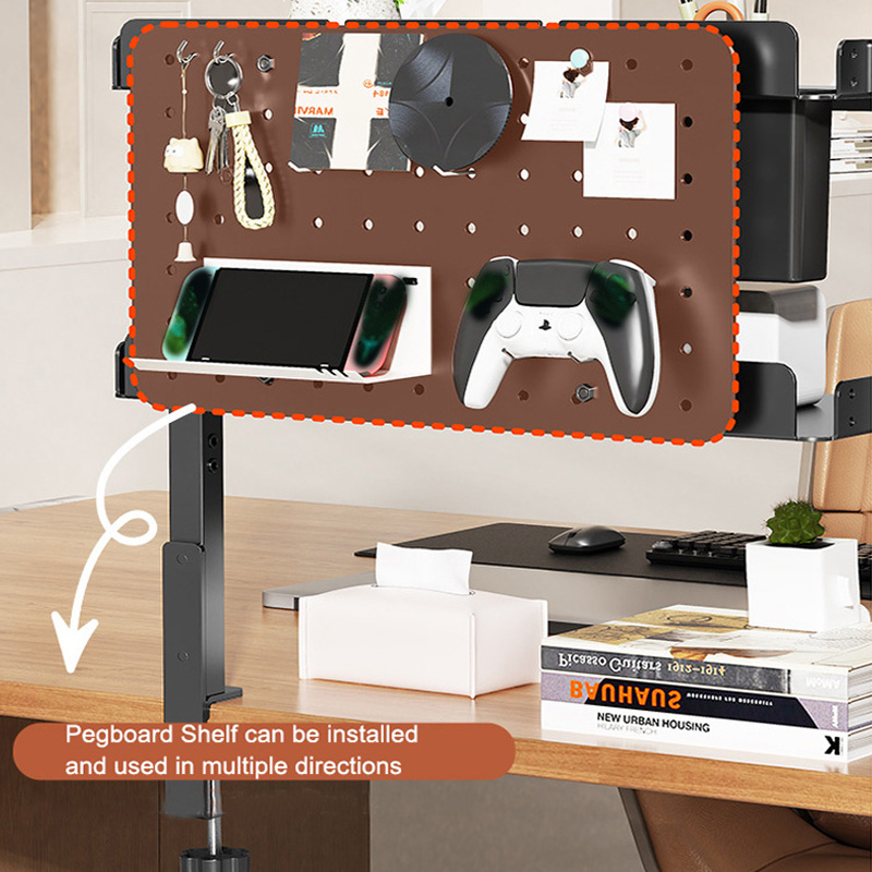 クランプ式14インチデスク上・下2段棚ユニット、テーブルアク - Gaming Desk With Hutch のレビューと価格