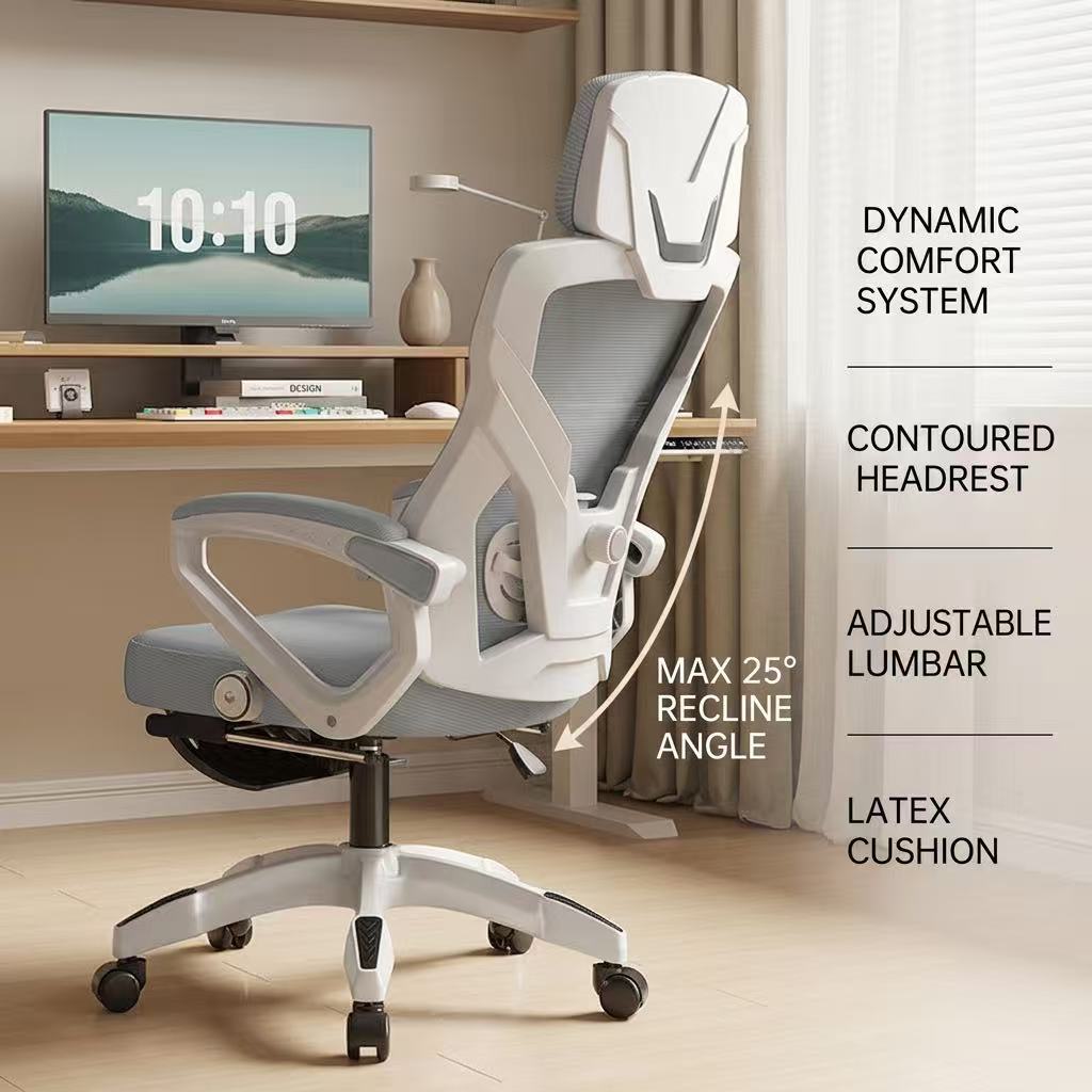 人間工学に基づいたゲーミングオフィスチェア、フットレスト付き - Gaming Desk With Hutch のレビューと価格